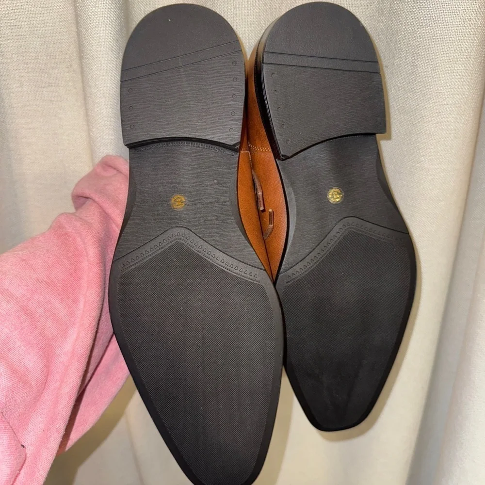 J Ferrar Brown/Cognac Oxford shoes NWT 13